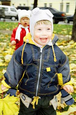 Осенью в парке